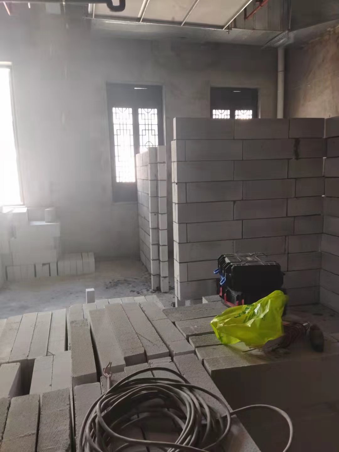 厂房隔墙实景